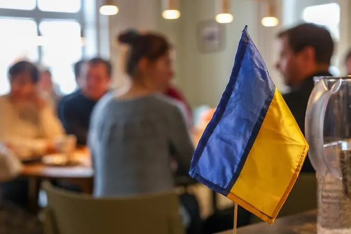 Ukrainas flagga